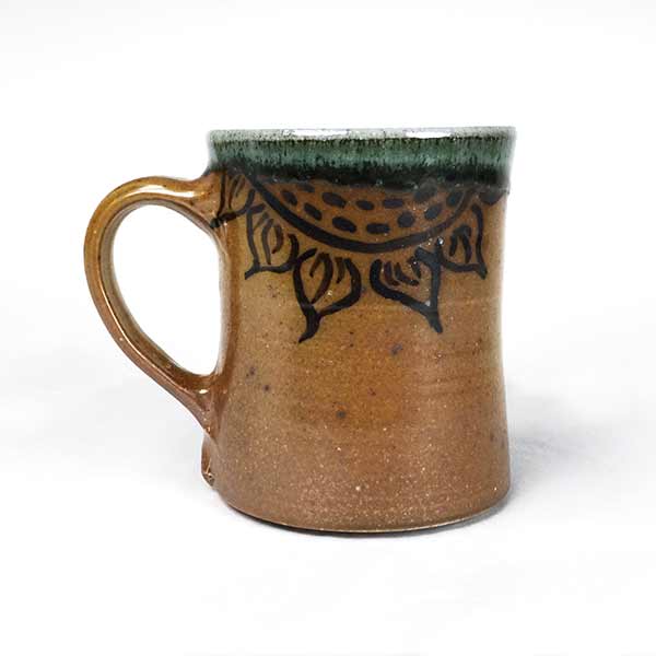 Phyllis Seidner Salt Glazed Sunflower Mug - Image 3